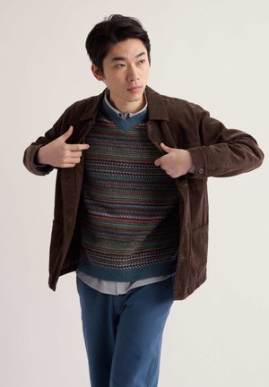 Seasalt Cornwall, SEASALT CORNWALL MEN'S PENGELLY CORD JACKET - Summer jacket - brown - burnt wood