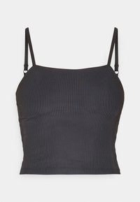 RIB CAMI - Topper - black