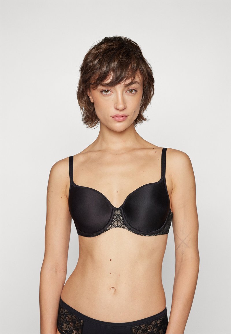 Chantelle COVERING SPACER BRA - Modrček s kostjo - black