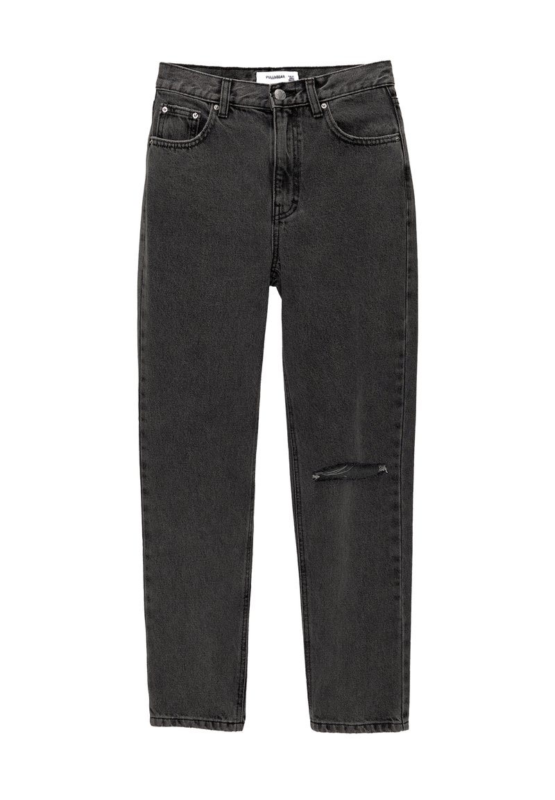 PULL&BEAR Straight leg jeans donkergrijs PULL&BEAR Straight leg jeans donkergrijs