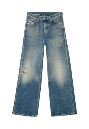 Diesel, JEANS - Jeans baggy - blu scuro
