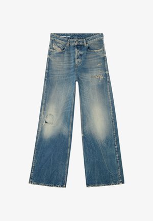 Diesel, JEANS - Jeans baggy - blu scuro