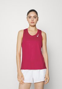 Nike Performance FAST TANK - Top - mystic hibiscus/reflective silver