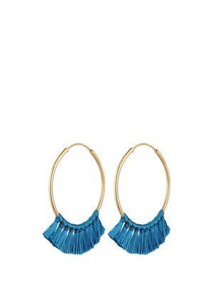 BOHO - Ohrringe - blue