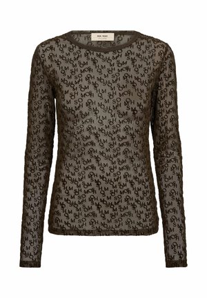 Mos Mosh, MMLORETTA MONO MESH BLOUSE - Blouse - delicioso