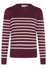 MILASZ STRIPED  - Jumper - burgundy g morn stripe