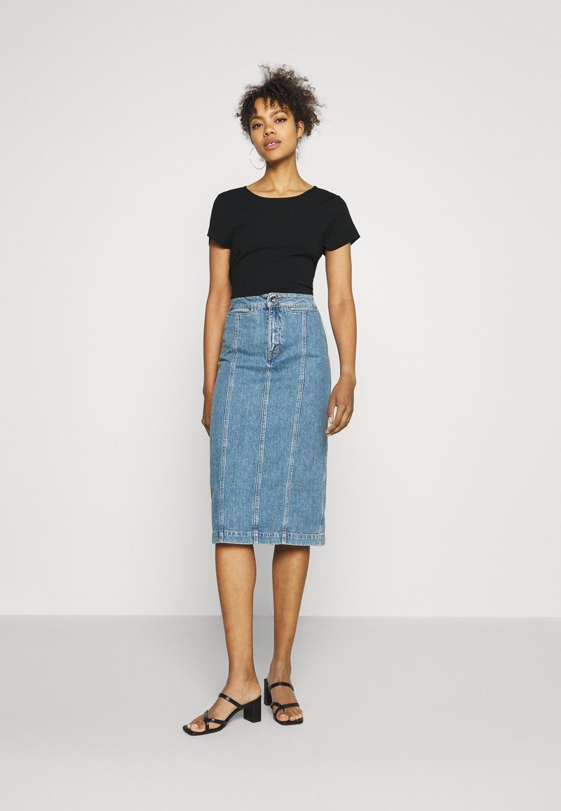 Damen T-Shirts | Vero Moda VMBECCA NOOS T-Shirt basic black/schwarz - FS66489 Damen T-Shirts | Vero Moda VMBECCA NOOS T-Shirt basic black/schwarz - FS66489
