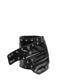 WIDE WITH STUDS - Cintura - black