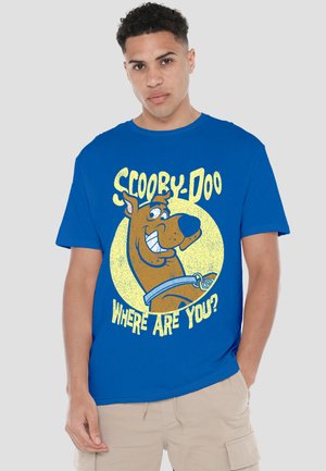 Cotton Soul, SCOOBY DOO WHERE ARE YOU - Print T-shirt - royal blue