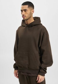 HERREN - Hættetrøje - brown