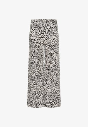 Soaked in Luxury SLSandja Vanesa - Kavbojke na trapez - grey leopard patteren