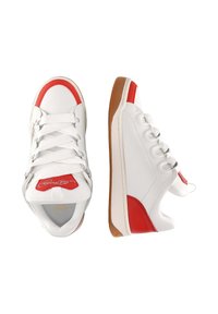 Ed Hardy HARDFLIP LOW - DRAGONS - Skateschuh - white/red