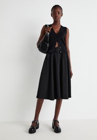 Vero Moda VMTARISA SKIRT - A-line skjørt - black