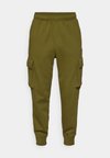 ICONS RIB-CUFF CARGO - Oldalzsebes nadrágok - khaki