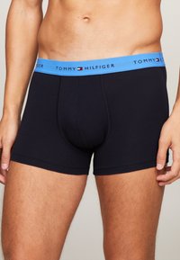 Tommy Hilfiger SIGNATURE TRUNK 3 PACK - Boxer alsónadrág - valley yellow/blue spell des sky