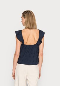Pieces PCVANIA - Blusa - navy blazer