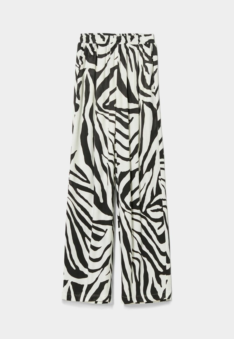 Bershka Broek donkerroze