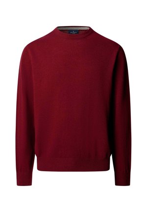 Hackett London, Strickpullover - oxblood red