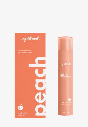VEGAN FLAVOURED TOOTHPASTE - Tandverzorging - peach