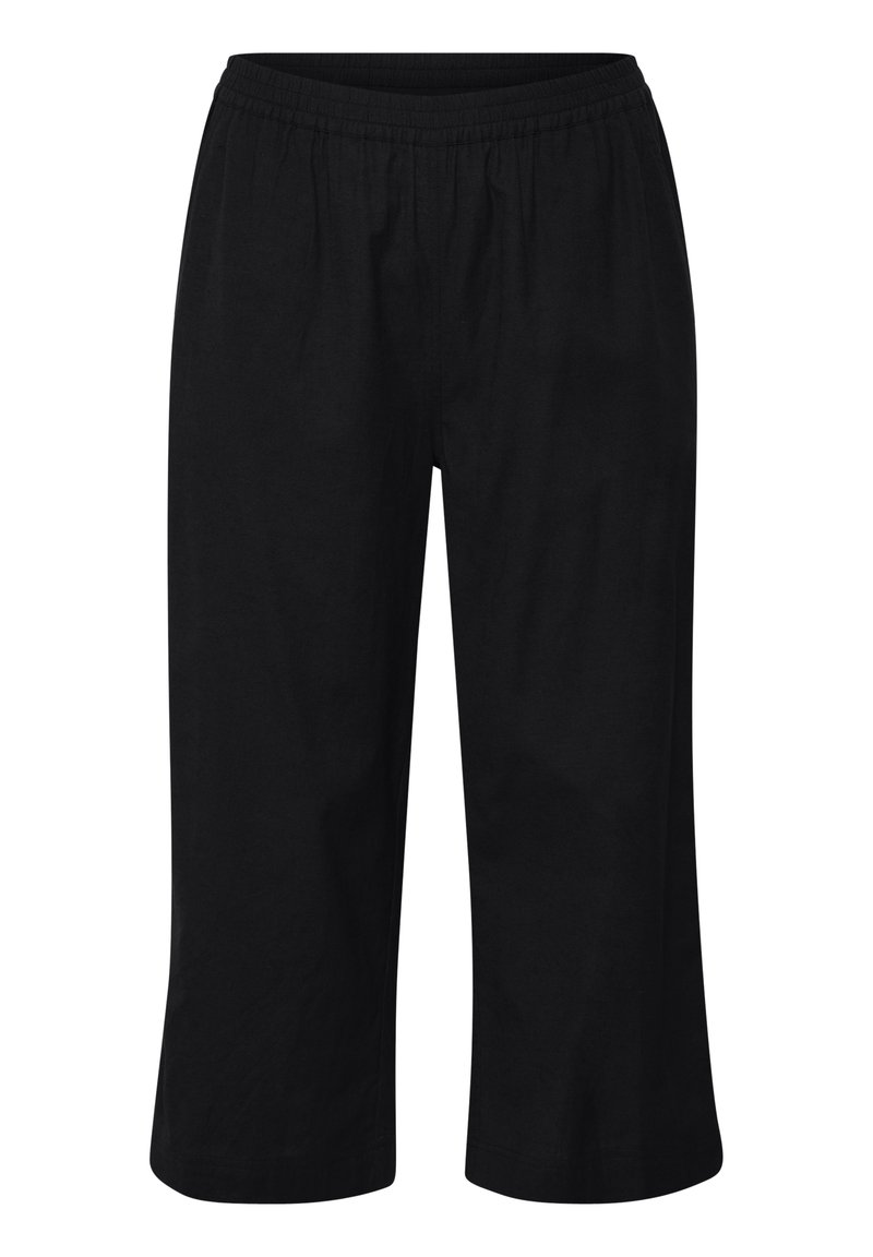 Kaffe Curve Broek gemêleerd zwart
