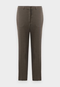 EMMA CROPPED COOL TROUSER - Hlače - driftwood