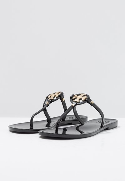 Tory Burch MINI MILLER FLAT THONG - Papuci plajă - perfect black
