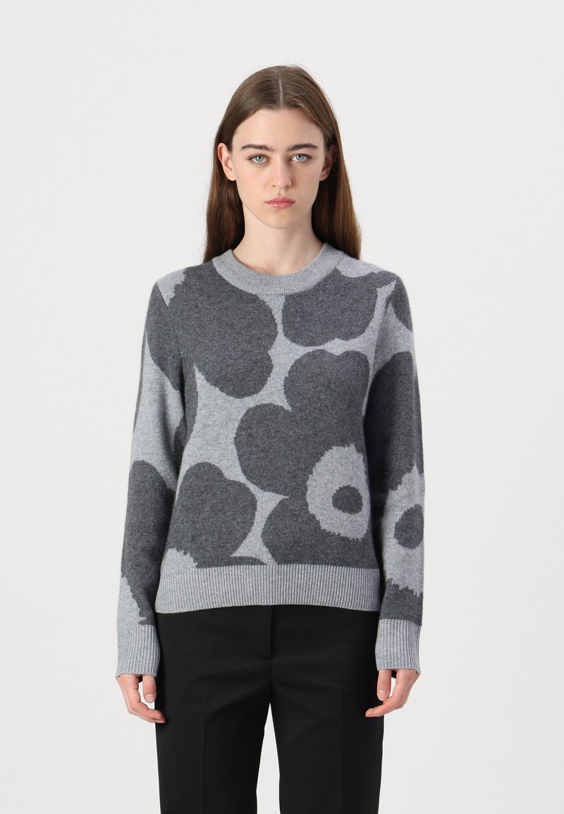 Marimekko AUKIO UNIKKO - Džemper - dark grey/grey