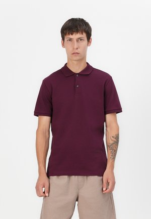 SOLID - Piké - tuscan red