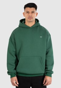 Smilodox DAWSON OVERSIZED HOODIE - Felpa con cappuccio - grün