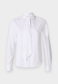 FITTED SHIRT WITH TIE - Pogājama blūze - bright white