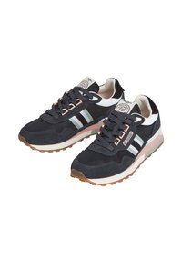 Pepe Jeans KINGSTON COLLEGE - Matalavartiset tennarit - black