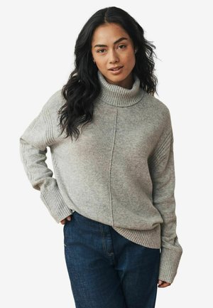 ROLL NECK - Strickpullover - grey