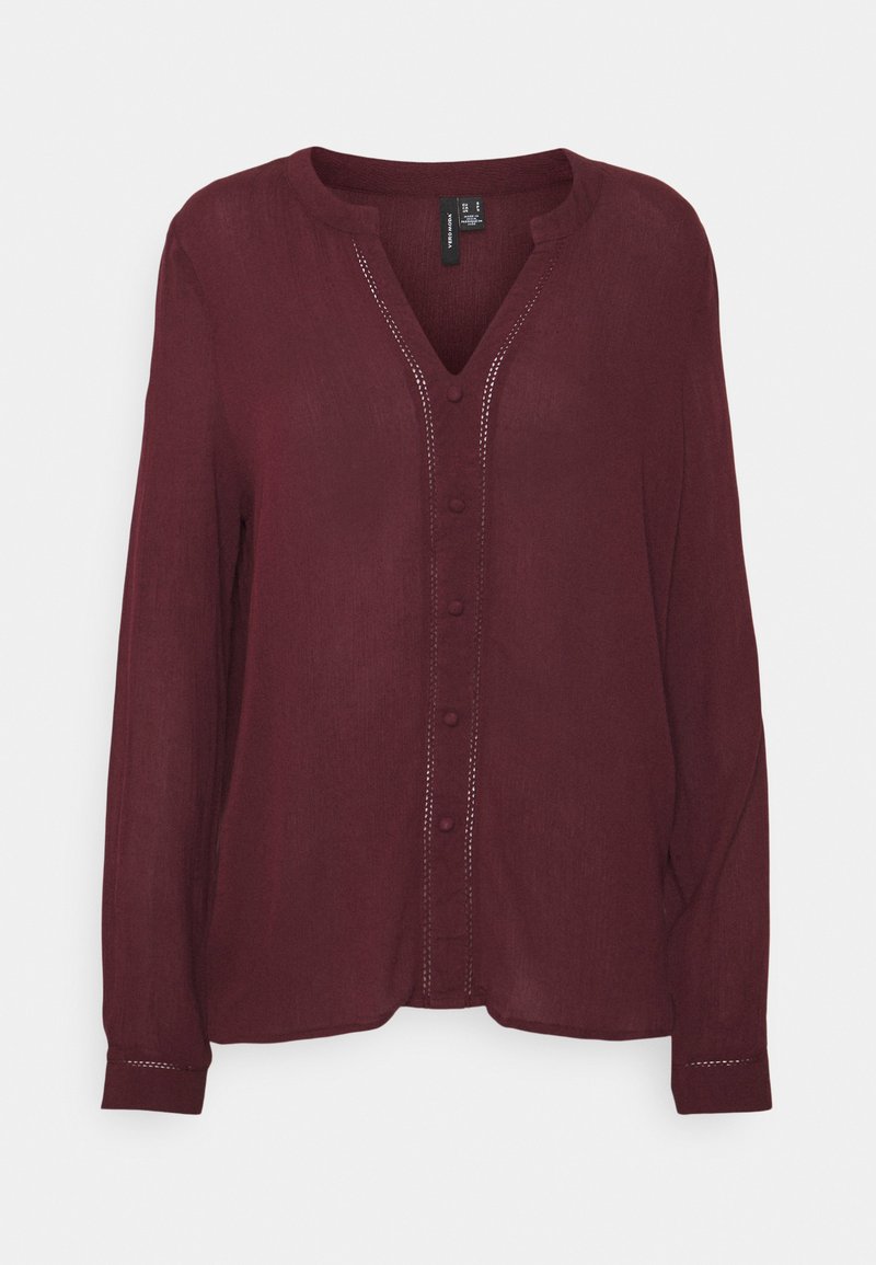 Vero Moda Blouse donkerrood Vero Moda Blouse donkerrood
