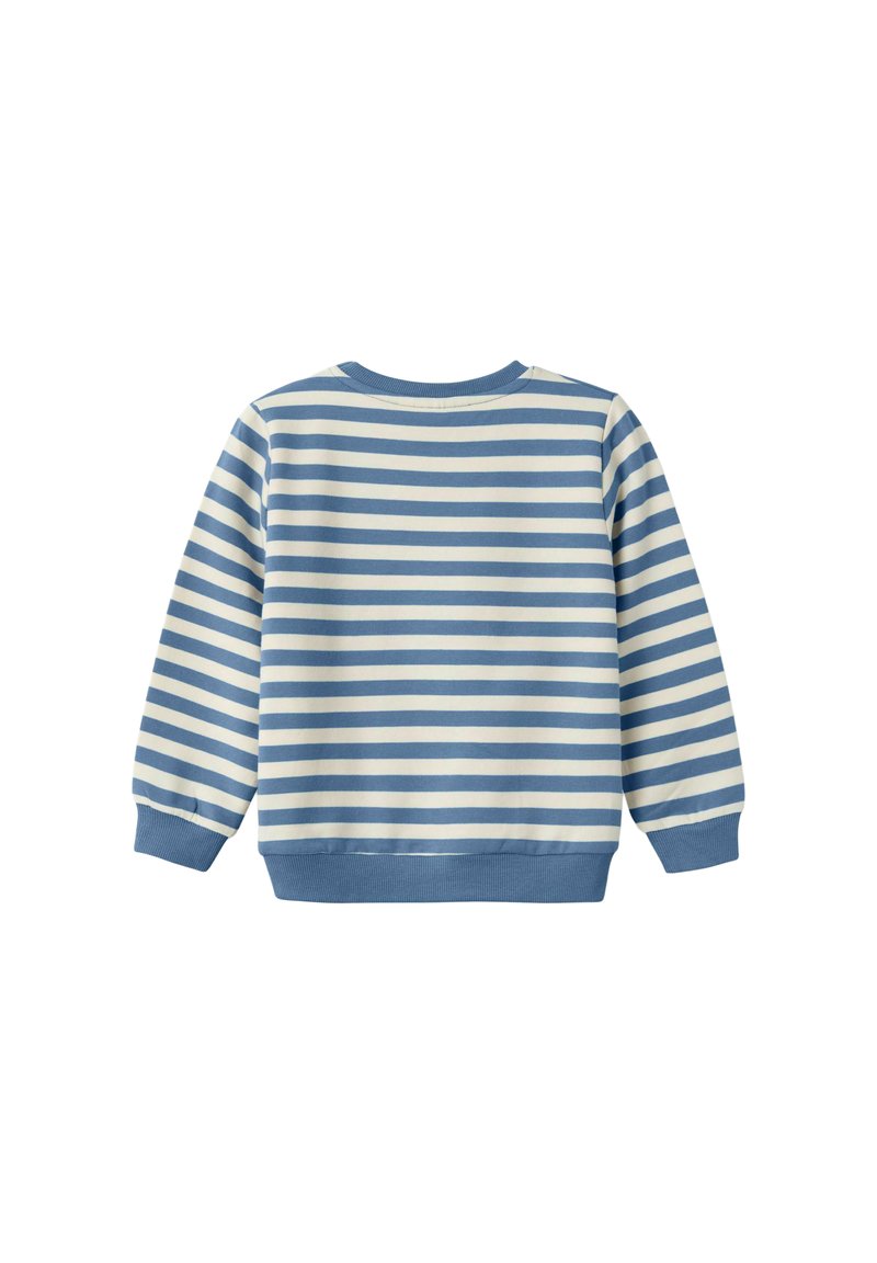 Name it GESTREIFTER Sweatshirt quiet harbor/mottled blue Zalando