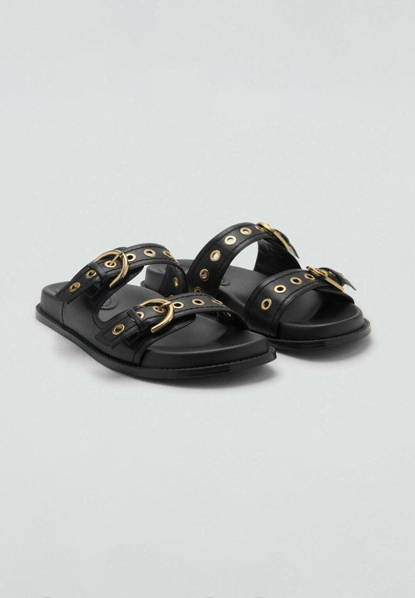 PETRA - Mules - schwarz2