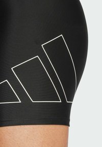 adidas Performance BIG BARS - Pantalón de baño - black white
