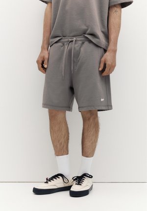 PULL&BEAR BERMUDA ciemnoszary