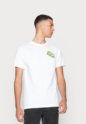 QUAKE TEE - T-shirt print - white