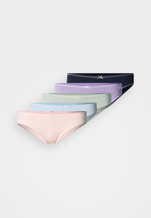 5 PACK - Slip - dark blue/pink/green/blue/purple