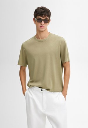 SHORT SLEEVE  - Basic T-shirt - light green