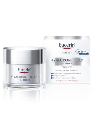 ANTI AGING TAGESPFLEGE HYALURON-FILLER, FÜR NORMALE/MISCHHAUT - Face cream - -