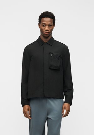 LIGHTWEIGHT RIPSTOP OVERSHIRT - Ελαφρύ μπουφάν - jet black