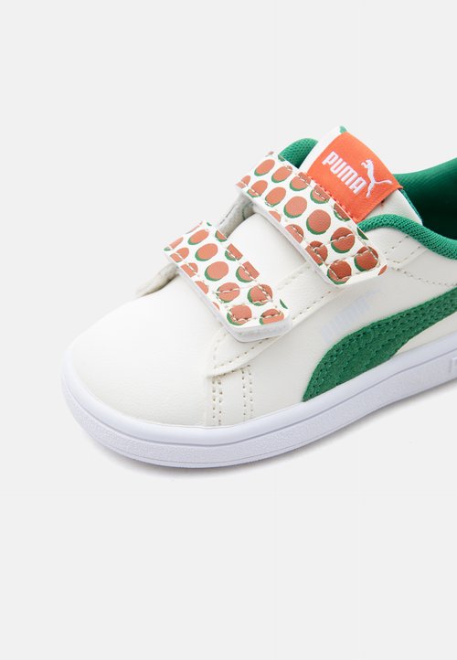 PUMA SMASH FUN UNISEX - Trainers - warm white/archive green/amarena — foto 6