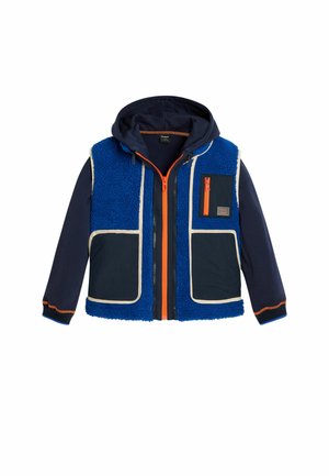 DETACHABLE SHEARLING -  JACKET - Väst - blue