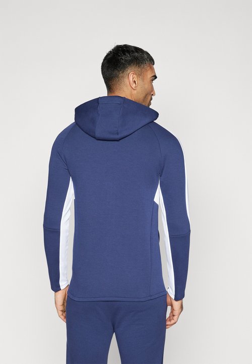 PUMA HOODED JACKET - Zip-up sweatshirt - navy/silver/white — photo 3