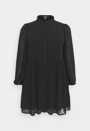 Shirt dress - black