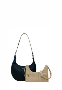 Desigual MEDIUM TWO-TONE 2-IN-1 - Handbag - black