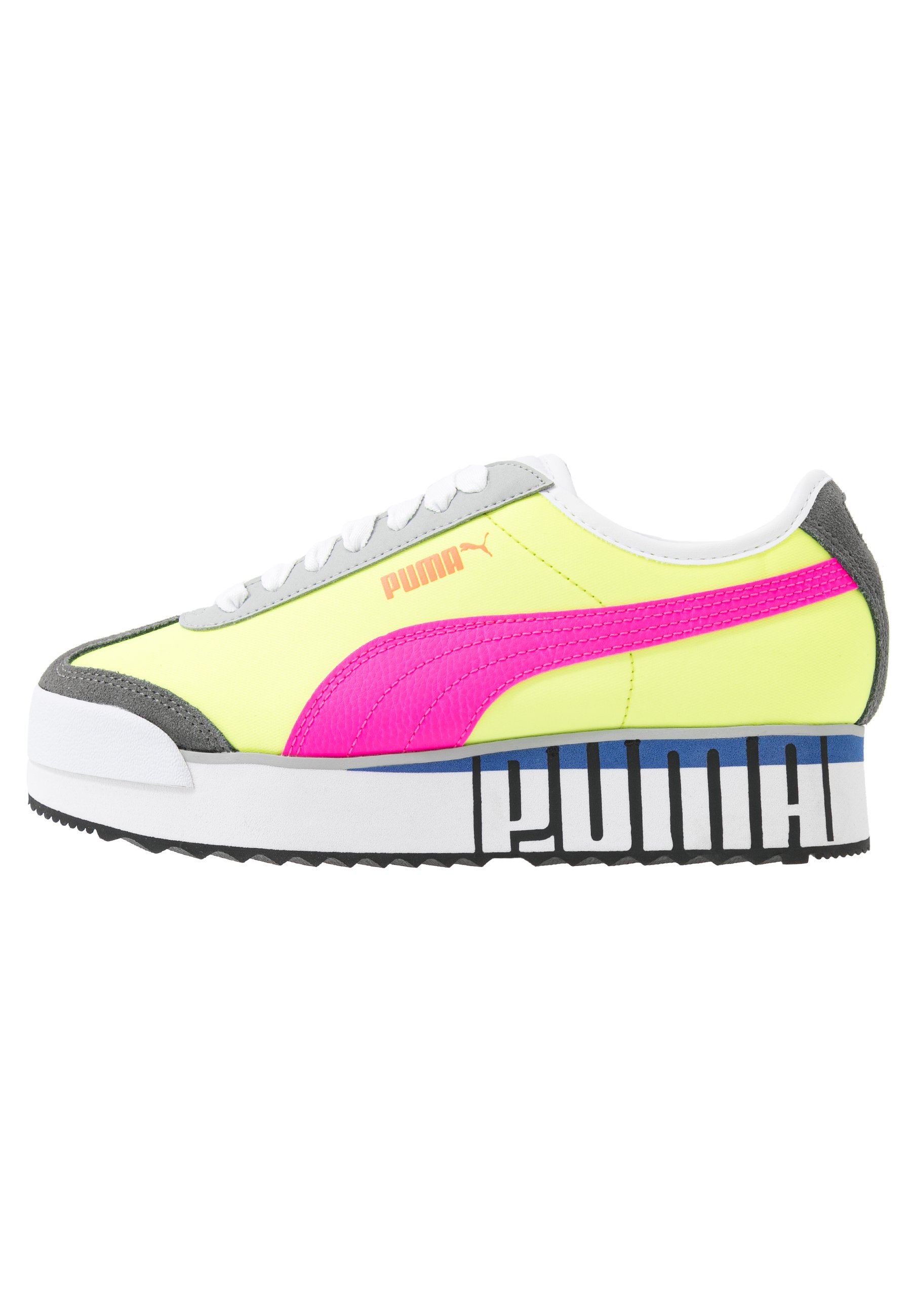 puma jaune fluo