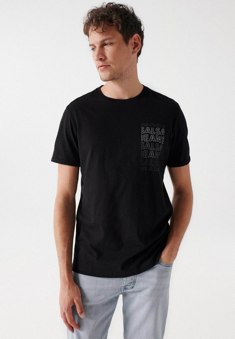 Salsa Jeans Tshirt con stampa Black/nero Zalando.it