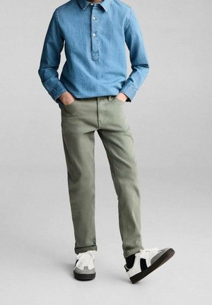 Mango Kids, Jeans fuselé - khaki